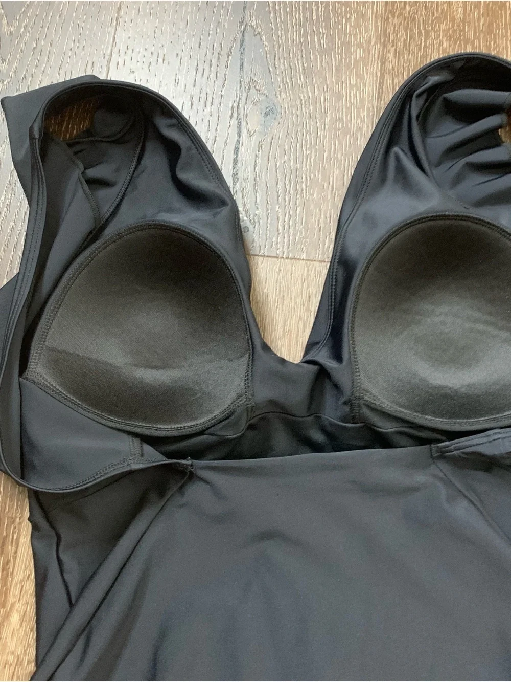 Summersalt Womens black the Ruffle backflip one piece swimsuit 10